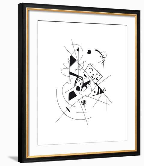 Dessin, 1918-Wassily Kandinsky-Framed Premium Giclee Print