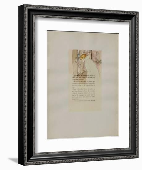 Dessins : La fille Elisa I-Henri de Toulouse-Lautrec-Framed Collectable Print