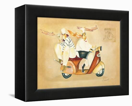 Destination France-Jennifer Garant-Framed Premier Image Canvas