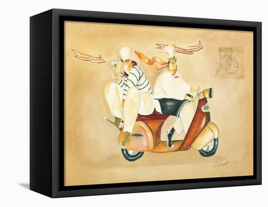 Destination France-Jennifer Garant-Framed Premier Image Canvas