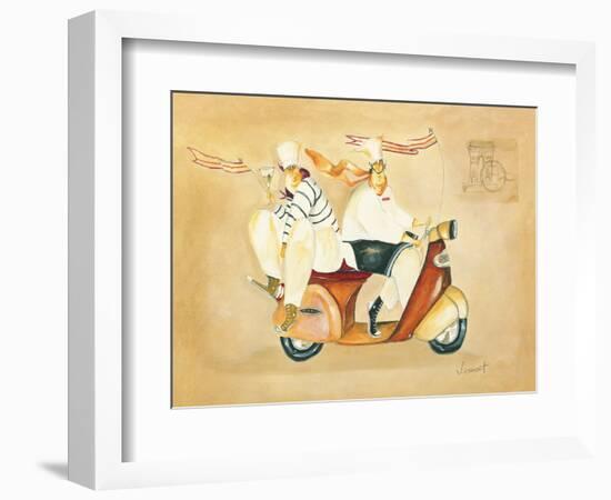 Destination France-Jennifer Garant-Framed Giclee Print