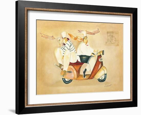 Destination France-Jennifer Garant-Framed Giclee Print