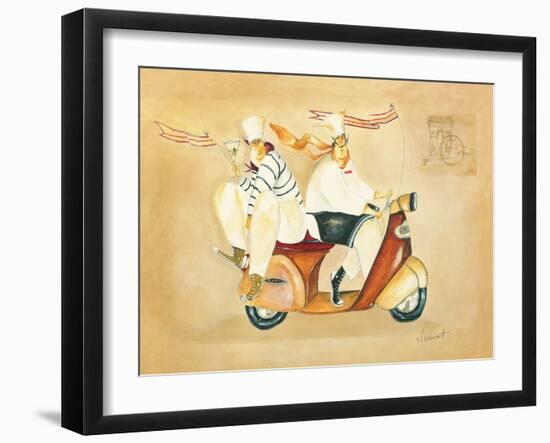 Destination France-Jennifer Garant-Framed Giclee Print