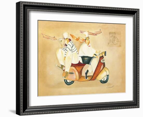 Destination France-Jennifer Garant-Framed Giclee Print