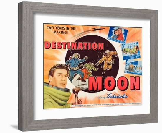 Destination Moon, John Archer, 1950-null-Framed Photo