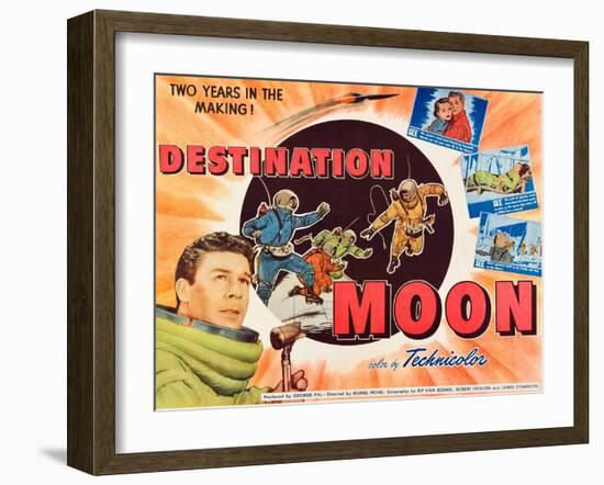 Destination Moon, John Archer, 1950-null-Framed Photo