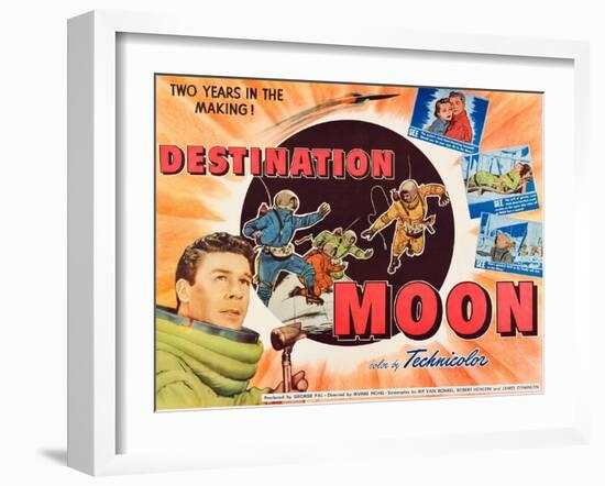 Destination Moon, John Archer, 1950-null-Framed Photo