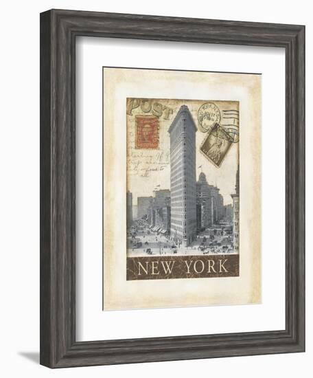 Destination New York-Tina Chaden-Framed Art Print