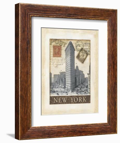 Destination New York-Tina Chaden-Framed Art Print