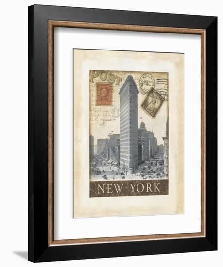 Destination New York-Tina Chaden-Framed Art Print