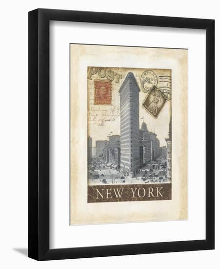 Destination New York-Tina Chaden-Framed Art Print