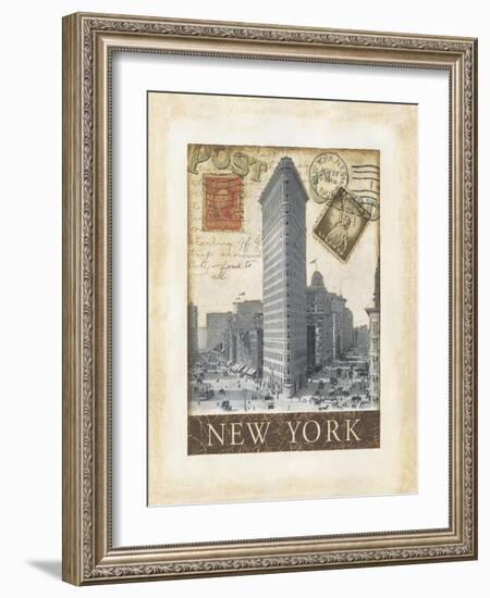 Destination New York-Tina Chaden-Framed Art Print