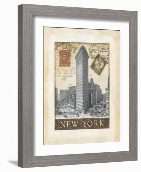 Destination New York-Tina Chaden-Framed Art Print