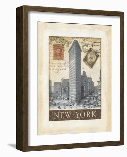 Destination New York-Tina Chaden-Framed Art Print