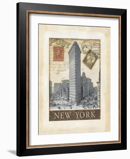 Destination New York-Tina Chaden-Framed Art Print