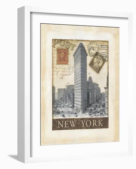 Destination New York-Tina Chaden-Framed Art Print