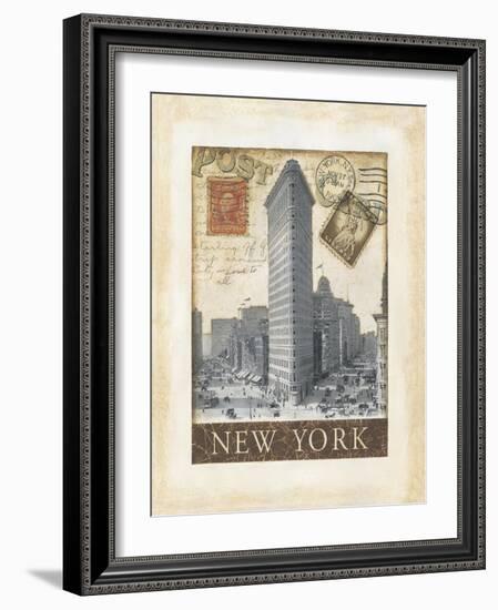 Destination New York-Tina Chaden-Framed Art Print