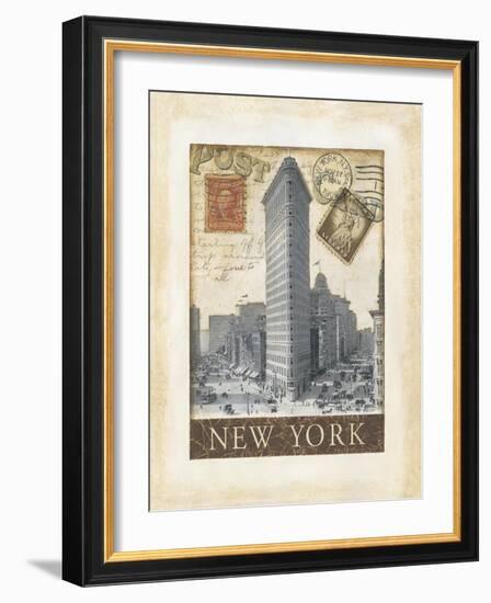 Destination New York-Tina Chaden-Framed Art Print