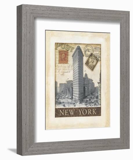 Destination New York-Tina Chaden-Framed Premium Giclee Print