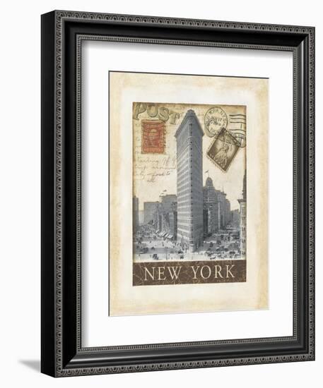 Destination New York-Tina Chaden-Framed Premium Giclee Print