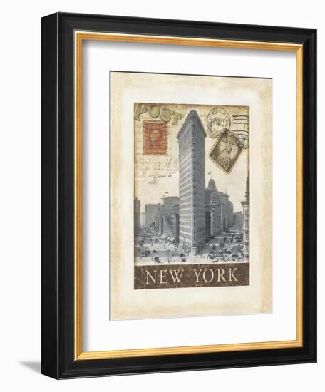 Destination New York-Tina Chaden-Framed Premium Giclee Print