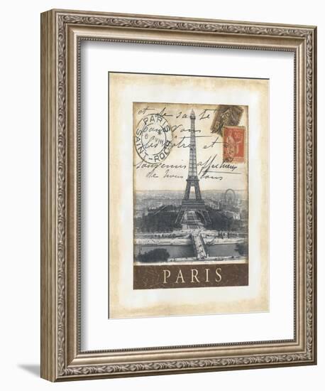 Destination Paris-Tina Chaden-Framed Art Print