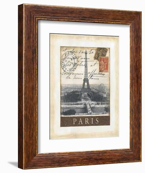 Destination Paris-Tina Chaden-Framed Art Print