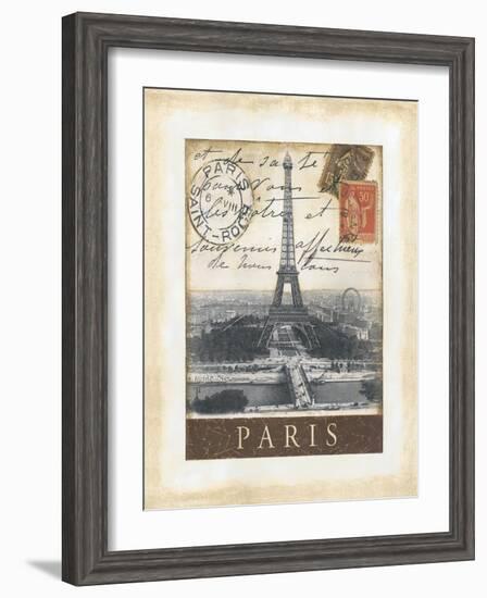 Destination Paris-Tina Chaden-Framed Art Print