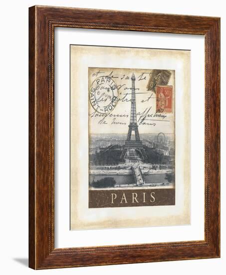 Destination Paris-Tina Chaden-Framed Art Print