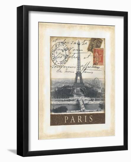 Destination Paris-Tina Chaden-Framed Art Print