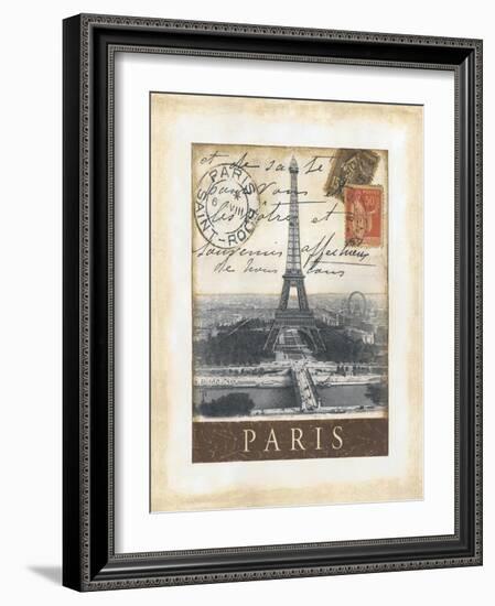 Destination Paris-Tina Chaden-Framed Art Print