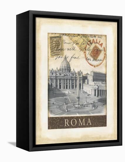 Destination Rome-Tina Chaden-Framed Stretched Canvas