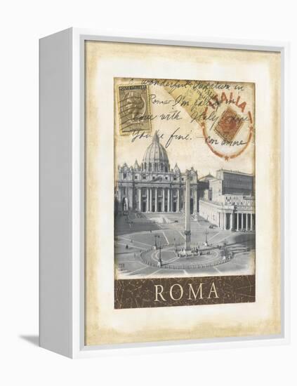 Destination Rome-Tina Chaden-Framed Stretched Canvas