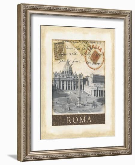 Destination Rome-Tina Chaden-Framed Art Print