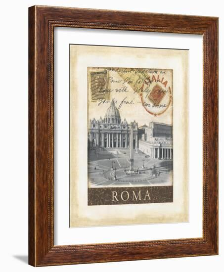 Destination Rome-Tina Chaden-Framed Art Print