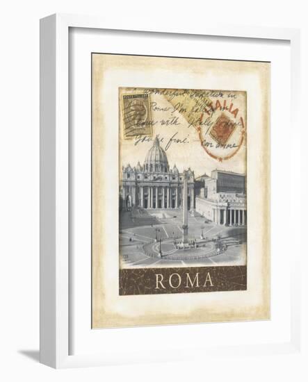 Destination Rome-Tina Chaden-Framed Art Print