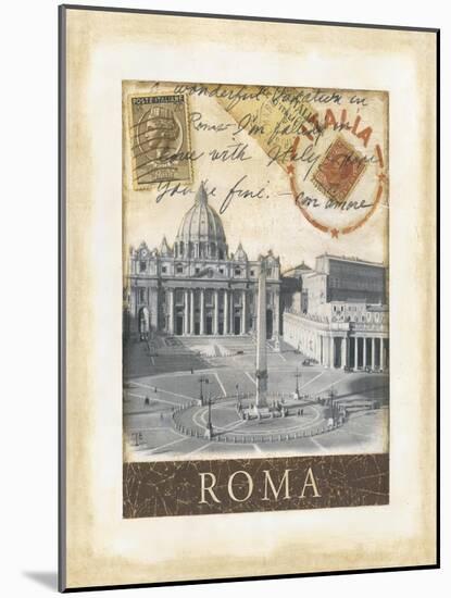 Destination Rome-Tina Chaden-Mounted Art Print