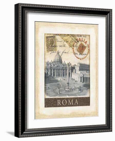 Destination Rome-Tina Chaden-Framed Art Print