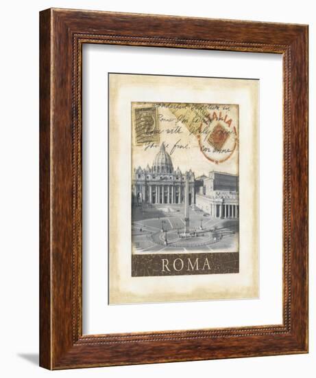 Destination Rome-Tina Chaden-Framed Art Print