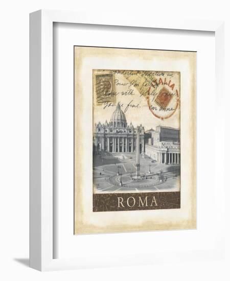 Destination Rome-Tina Chaden-Framed Art Print