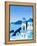 Destination Santorini-The Trainyard Cooperative-Framed Premier Image Canvas