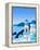 Destination Santorini-The Trainyard Cooperative-Framed Premier Image Canvas