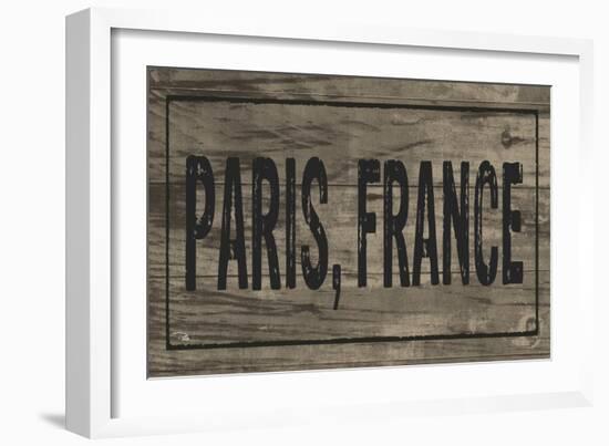 Destination Signs I Brown-Pela Studio-Framed Art Print