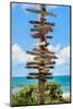 Destination Signs - Key West - Florida-Philippe Hugonnard-Mounted Photographic Print