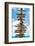 Destination Signs - Key West - Florida-Philippe Hugonnard-Framed Photographic Print