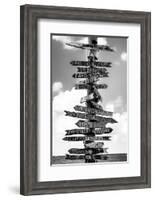 Destination Signs - Key West - Florida-Philippe Hugonnard-Framed Photographic Print