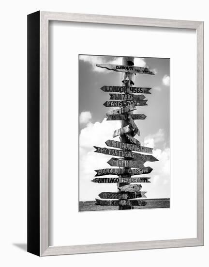 Destination Signs - Key West - Florida-Philippe Hugonnard-Framed Photographic Print