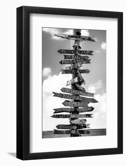 Destination Signs - Key West - Florida-Philippe Hugonnard-Framed Premium Photographic Print