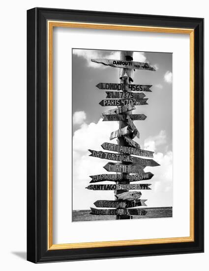 Destination Signs - Key West - Florida-Philippe Hugonnard-Framed Premium Photographic Print