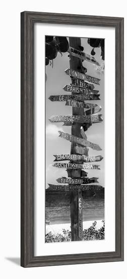 Destination Signs - Key West - Florida-Philippe Hugonnard-Framed Photographic Print